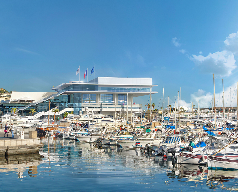 法国戛纳影节宫实拍图