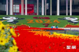 上海进口博览会展会现场(现场盛况)2