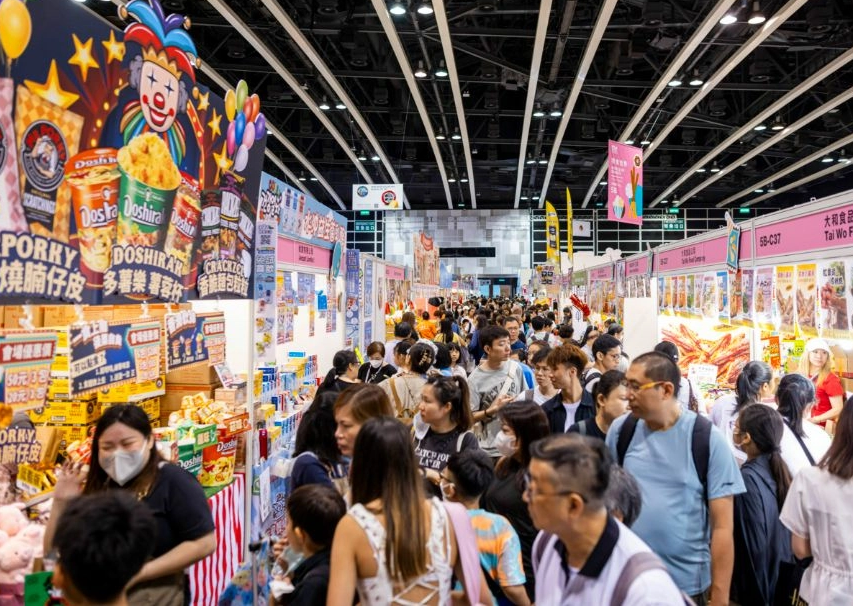 香港零食展展会现场(现场盛况)2