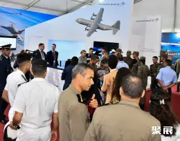 突尼斯航空防务展展会现场(现场盛况)1
