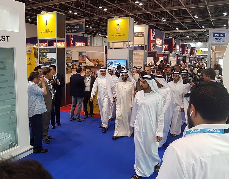 迪拜铁路展展会现场(现场盛况)1