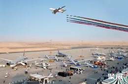 迪拜航展现场图片5