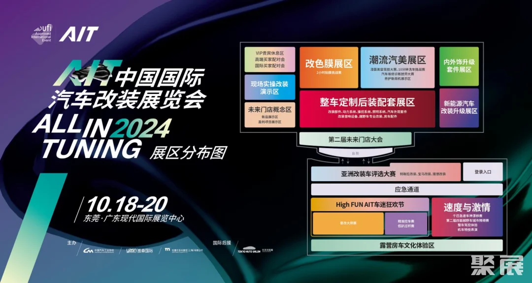 AIT全新升级！2024东莞改装车展10月18-20日举办，展位预定/报价、门票预约
