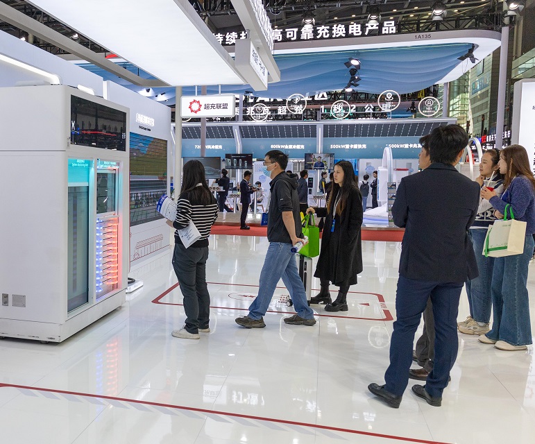 深圳充换电展展会现场(现场盛况)8