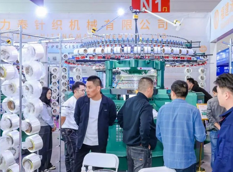 柯桥纺博会展会现场(现场盛况)6