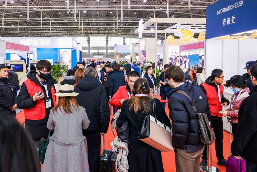 中国出境旅游交易会展会现场(现场盛况)1