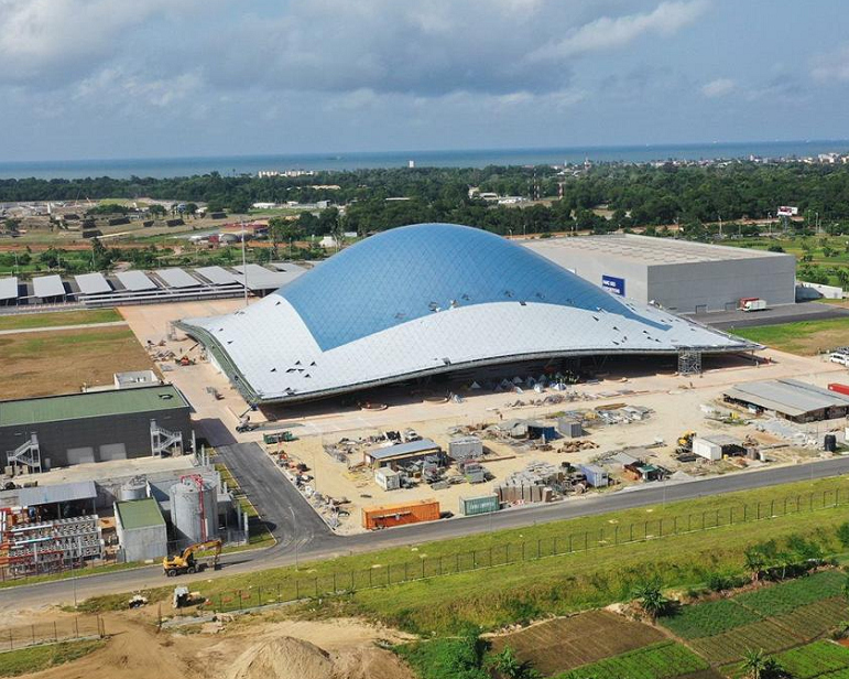 科特迪瓦阿比讓會展中心實拍