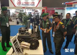 雅加达军警展展会现场(现场盛况)3