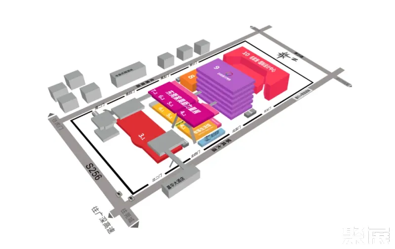 东莞设计周展馆平面图