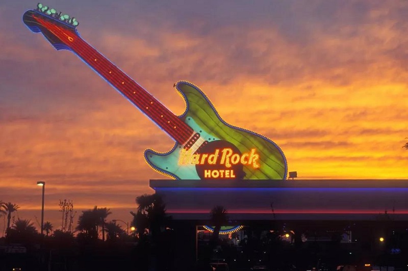 The Hard Rock Hotel in Las Vegas