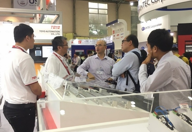 越南电子零部件展现场图片4