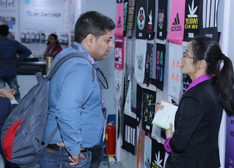 印度丝印展现场图片6