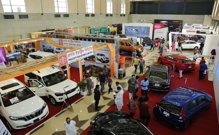 孟加拉达卡汽车、电动车展