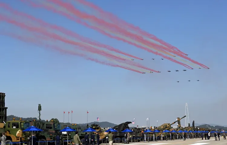 韩国首尔军警防务展览会
