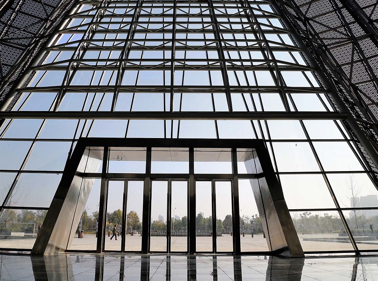 安徽亳州市体育馆实拍