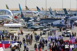 迪拜航展现场图片2