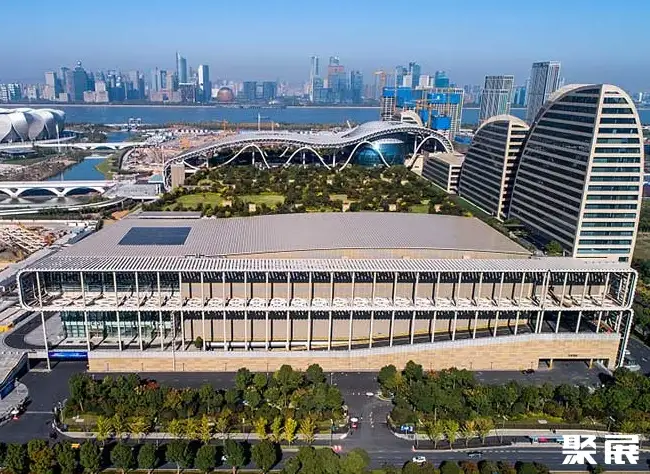 杭州国际博览中心实景图