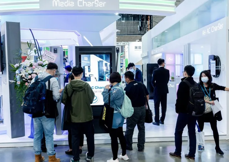 台湾台北摩托车展览会