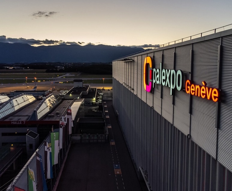 瑞士日內瓦Palexpo會展中心實拍