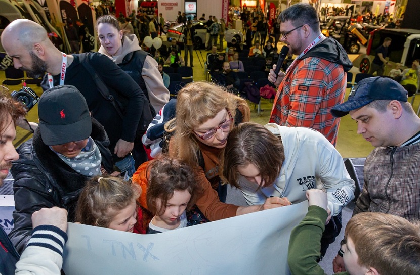 俄罗斯自行车展现场图片4