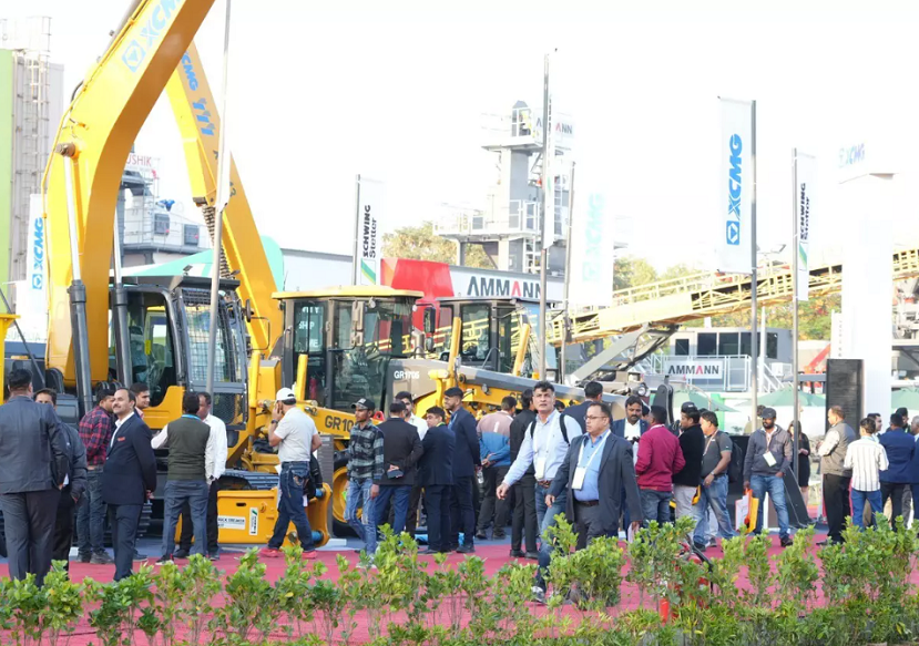 印度新德里工程机械展展会现场(现场盛况)3