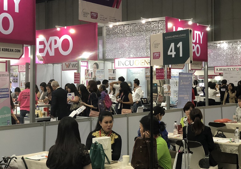 韩国美容美发展展会现场(现场盛况)3