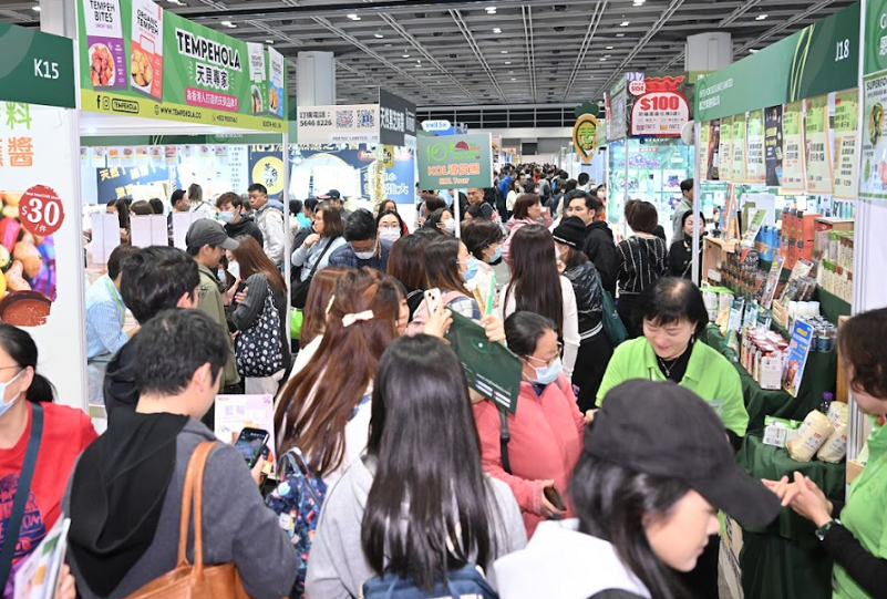 香港素食展展会现场(现场盛况)3