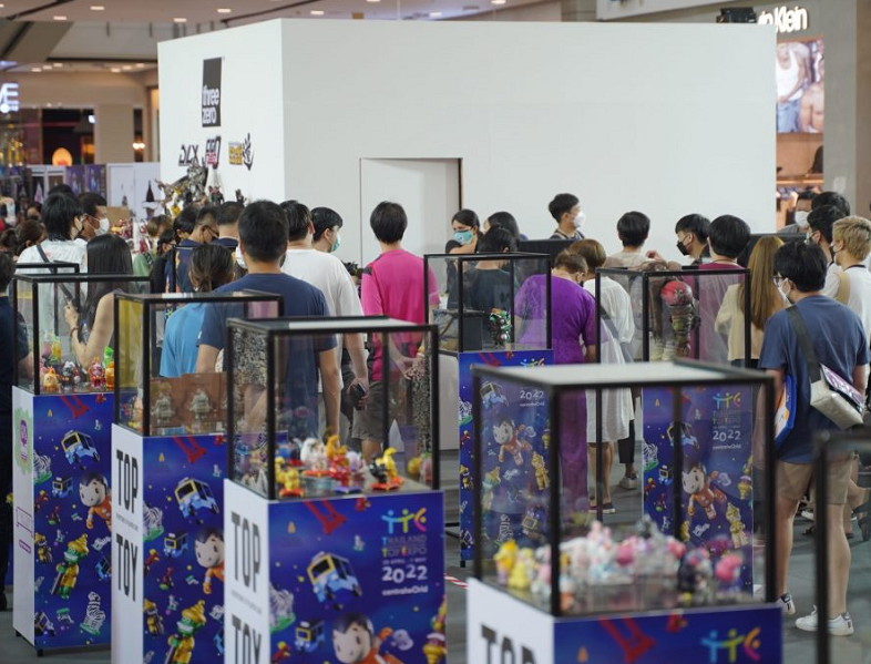 泰国潮玩展展会现场(现场盛况)1