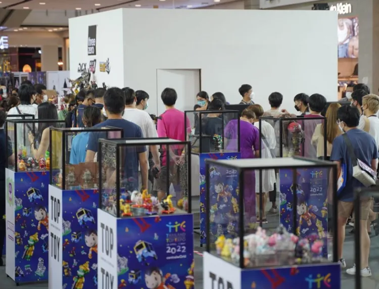 泰国曼谷玩具、潮玩展览会