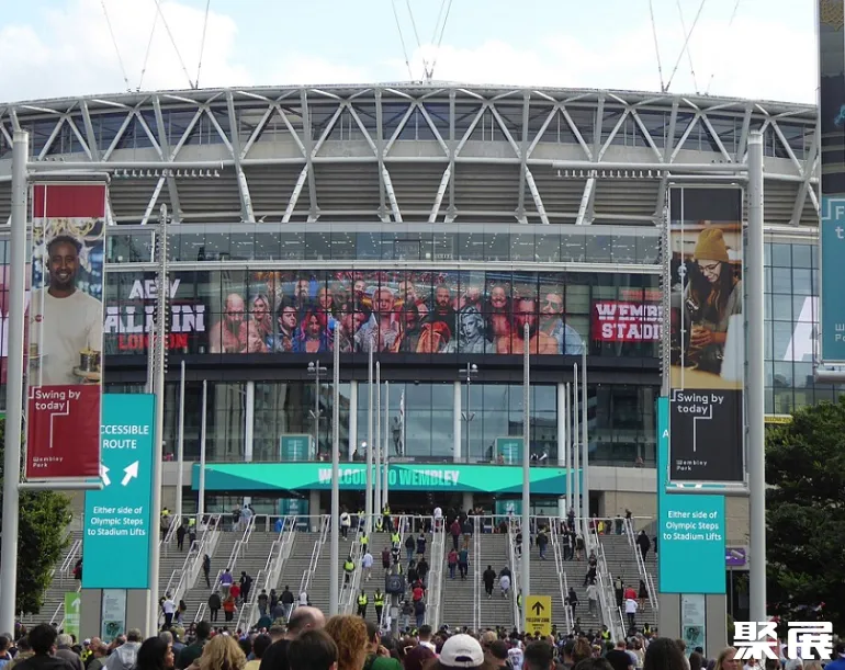 英國倫敦溫布利球場實(shí)拍圖