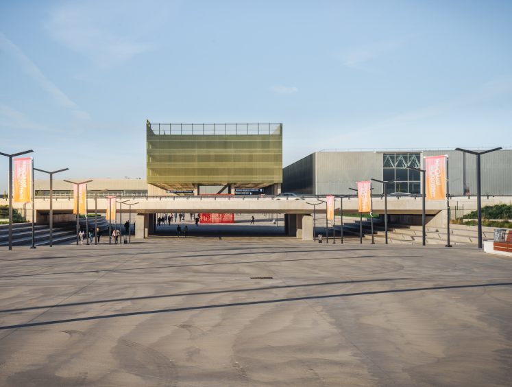 法国图卢兹会展中心实景图