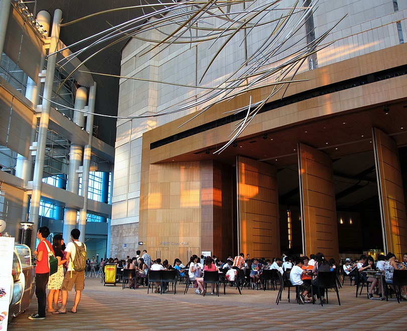 香港会议展览中心实拍图