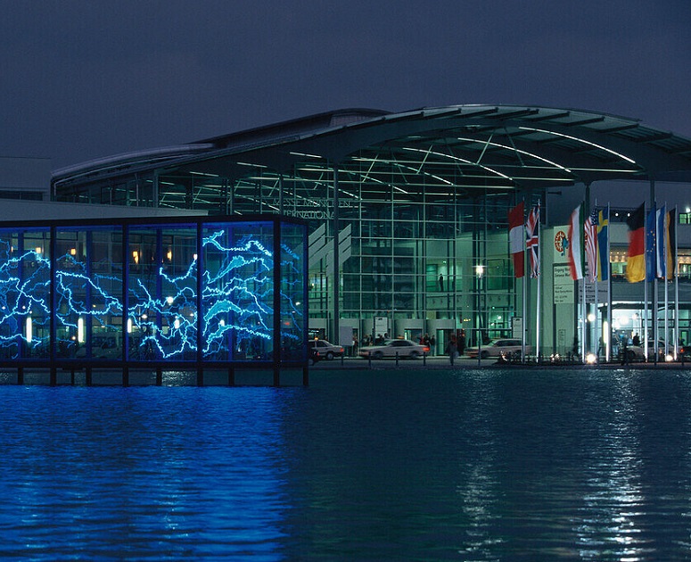 德国慕尼黑新国际博览中心实拍图