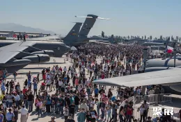 圣地亚哥航空展展会现场(现场盛况)3