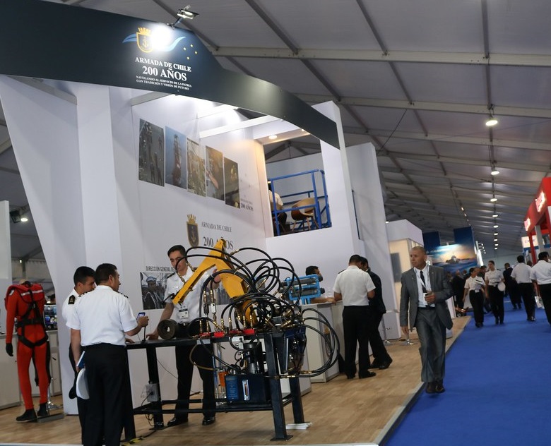 智利海军防务展展会现场(现场盛况)5