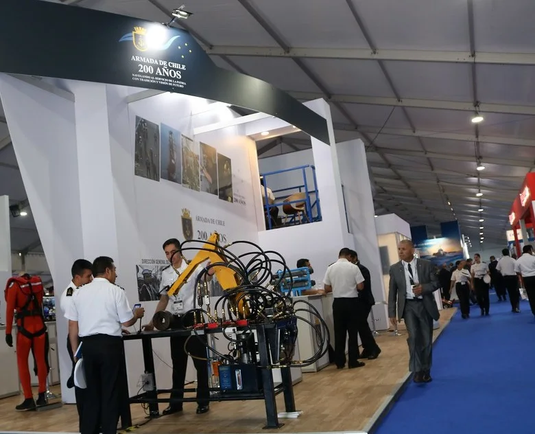 智利海军防务展(EXPONAVAL)2026展位费与展位图