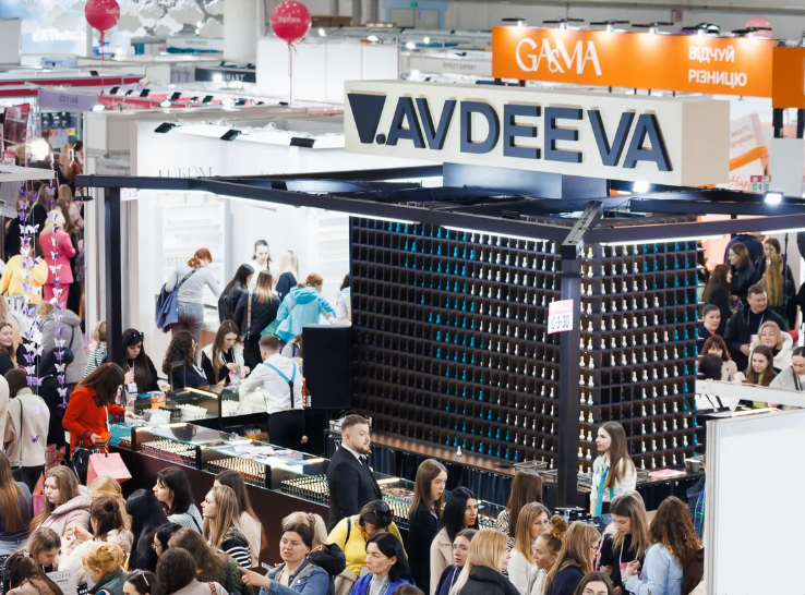 基辅美容美发展展会现场(现场盛况)2