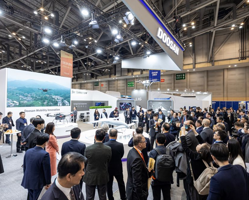 韩国无人机展展会现场(现场盛况)5
