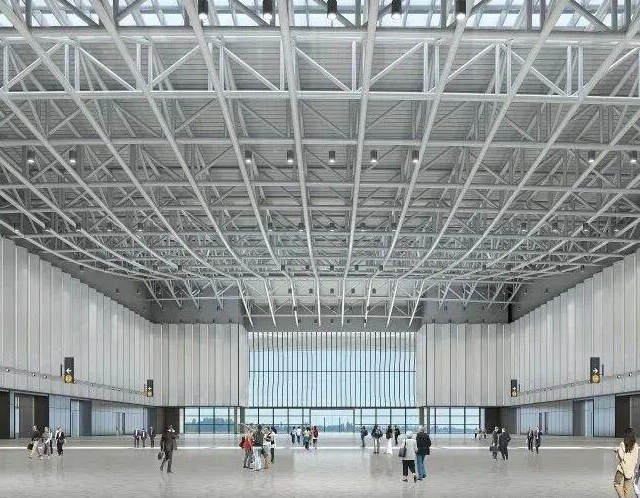 烟台八角湾国际会展中心实拍