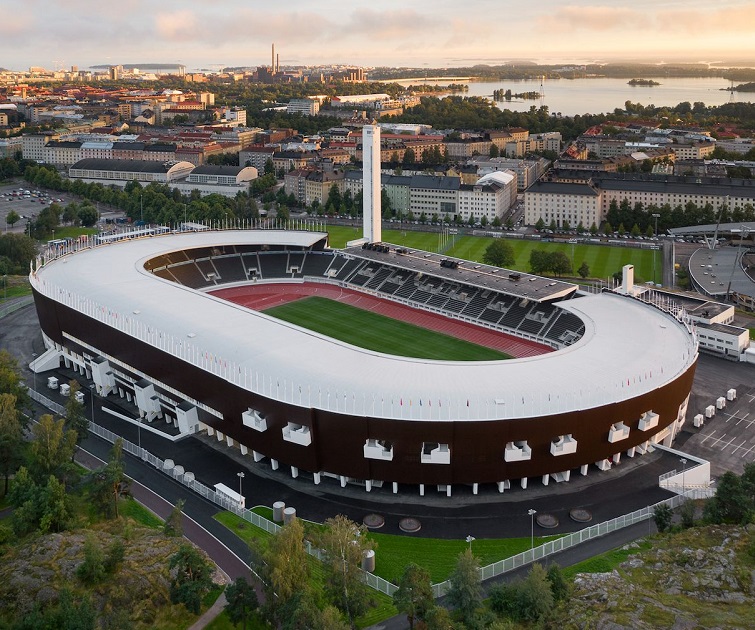 蒙古乌兰巴托国家体育馆实景