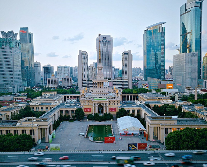 上海国际展览中心实景图