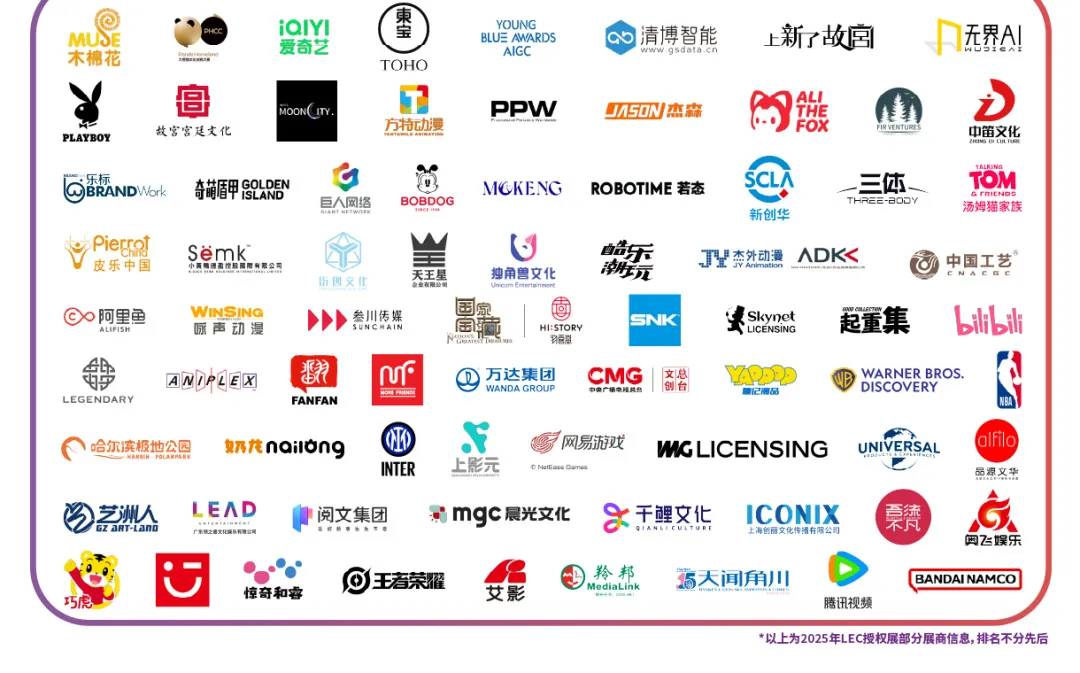 上海全球授權展覽會LEC知名展商1