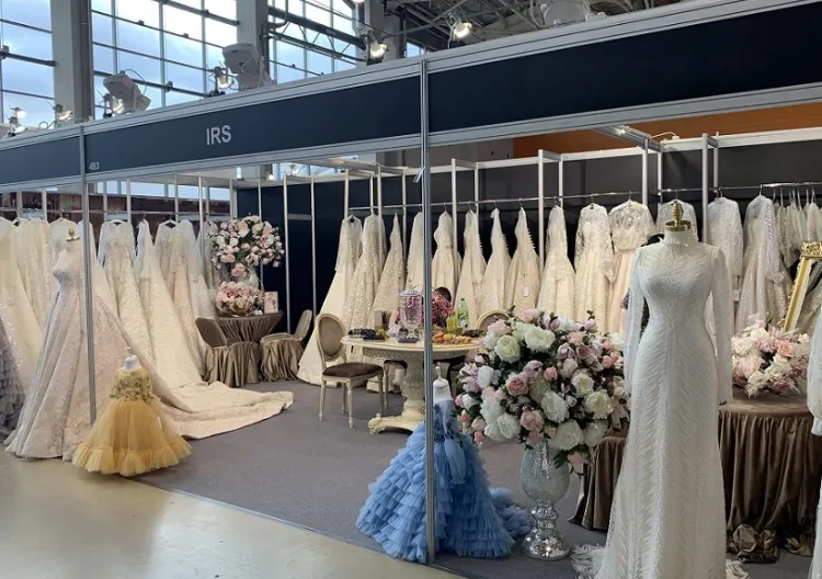 俄罗斯莫斯科婚纱展览会