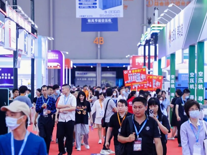 深圳空气压缩机展展会现场(现场盛况)1
