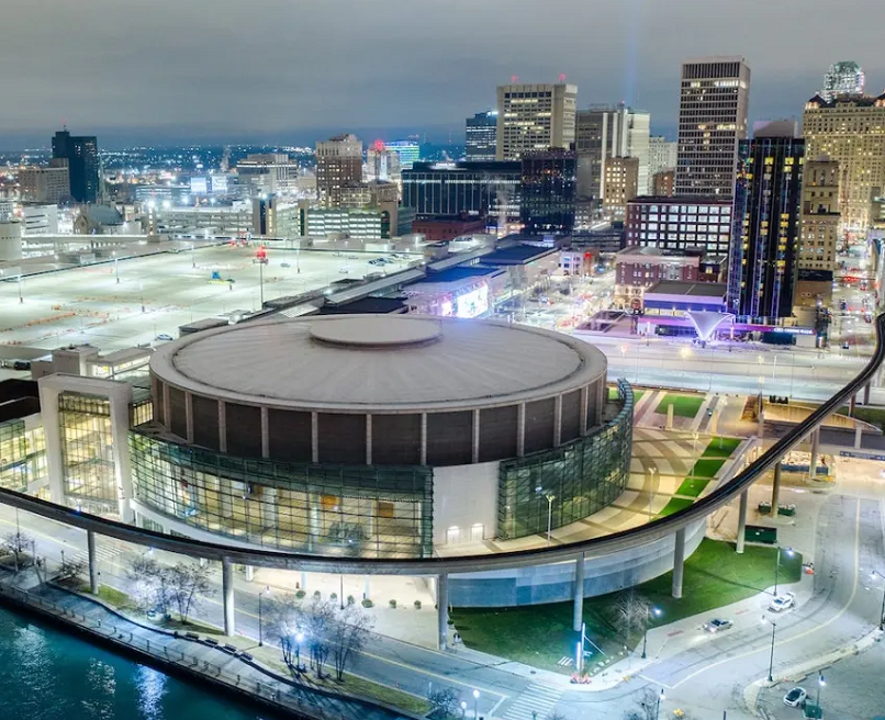 美国底特律亨廷顿广场会展中心