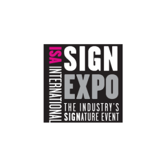 美国广告标识展览会实拍图