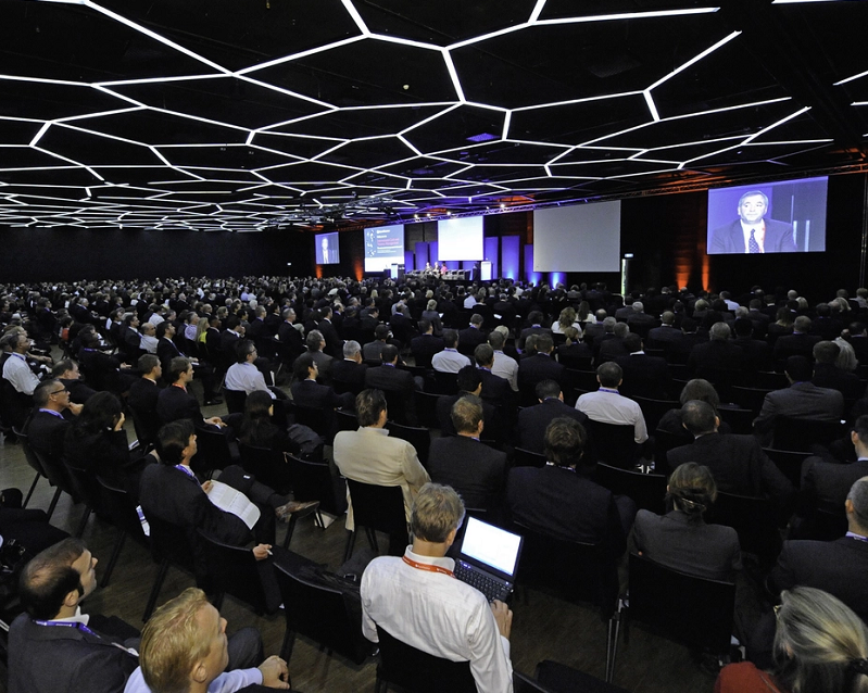 瑞士日內瓦Palexpo會展中心展館圖