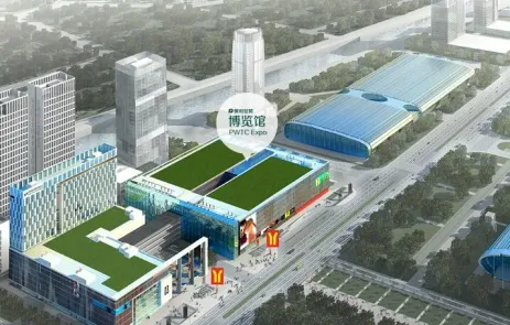 Guangzhou poly world trade expo pavilion