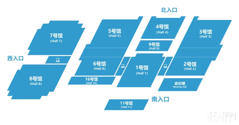 宁波文具展展馆平面图