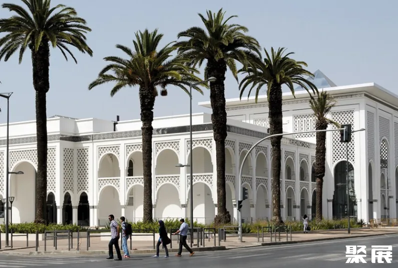 摩洛哥拉巴特穆罕默德六世展览中心实拍图